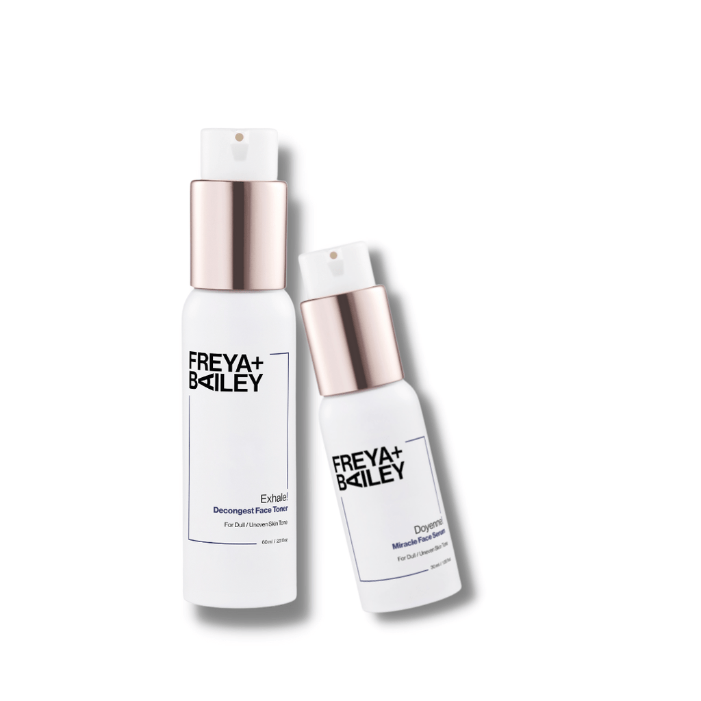 Skin Bright - Exfoliating Toner and Brightening Serum Duo